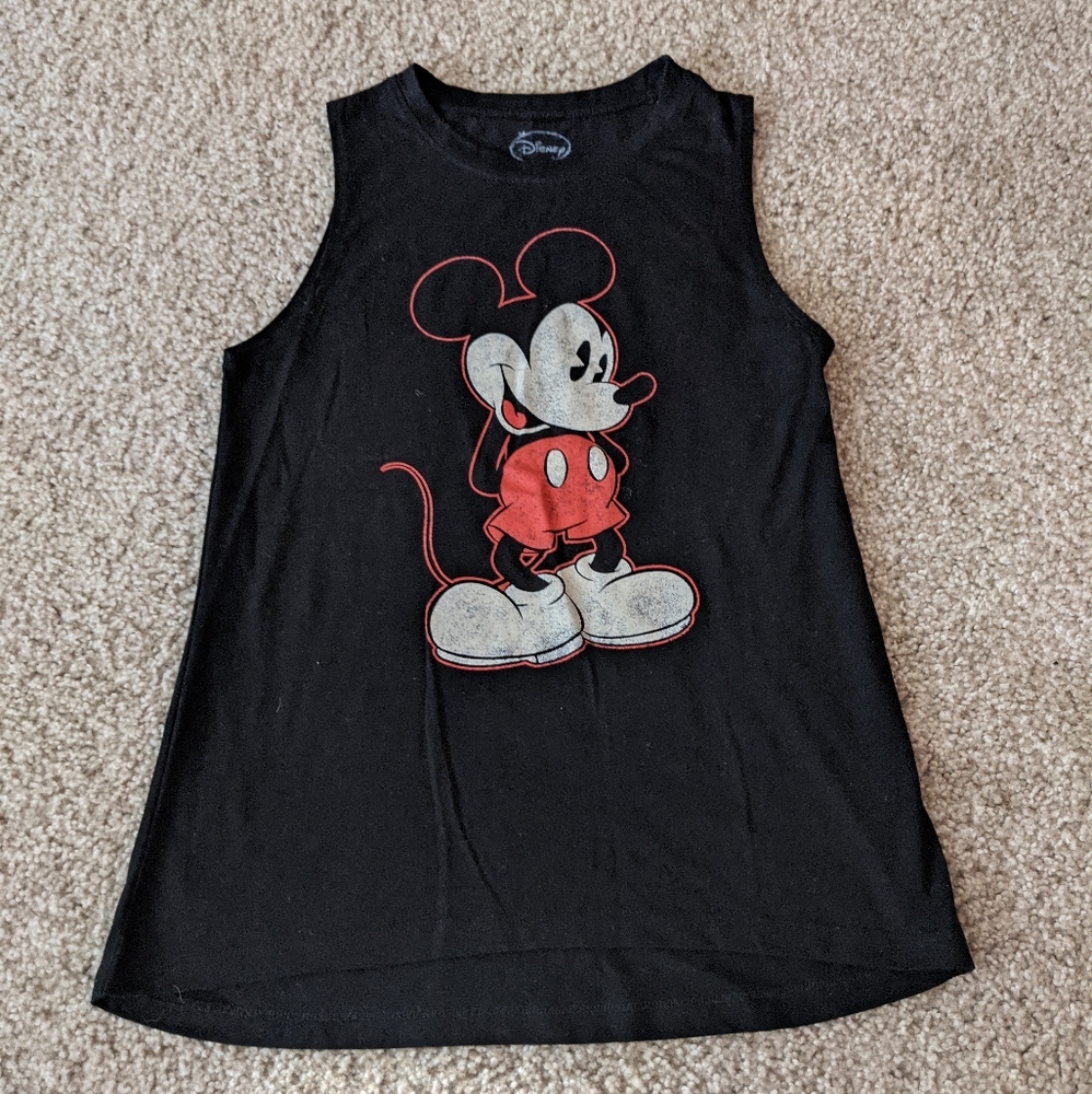 Disney Mickey Mouse Sleeveless T-shirt S